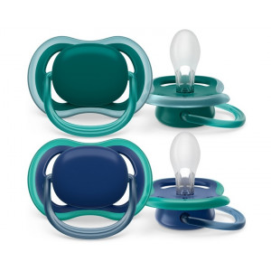 Cumlík Avent Ultra Air 6-18m 2ks/Granátovo-modrý&zelený